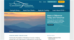 Desktop Screenshot of cfhcforever.org
